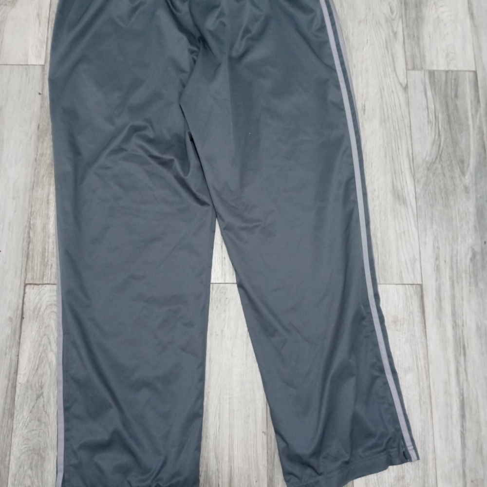 Adidas Climalite Men's Track Pants 3Stripes On Sides Mesh Lining 2XL - Picture 5 of 8
